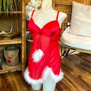 Santa lingerie size large